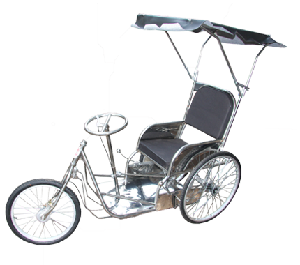Xe lắc có mui Đức Cường (Inox)