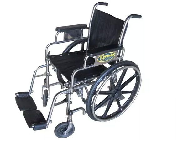 Xe lăn Inox Phana PN62 (tay gác, chân gác tháo rời)